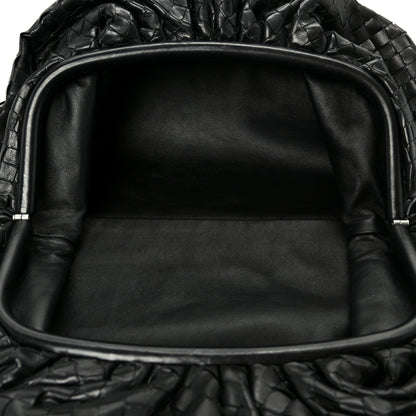 Bottega Veneta Nappa Maxi Intreccio The Pouch Oversized Clutch Black 5 of 11