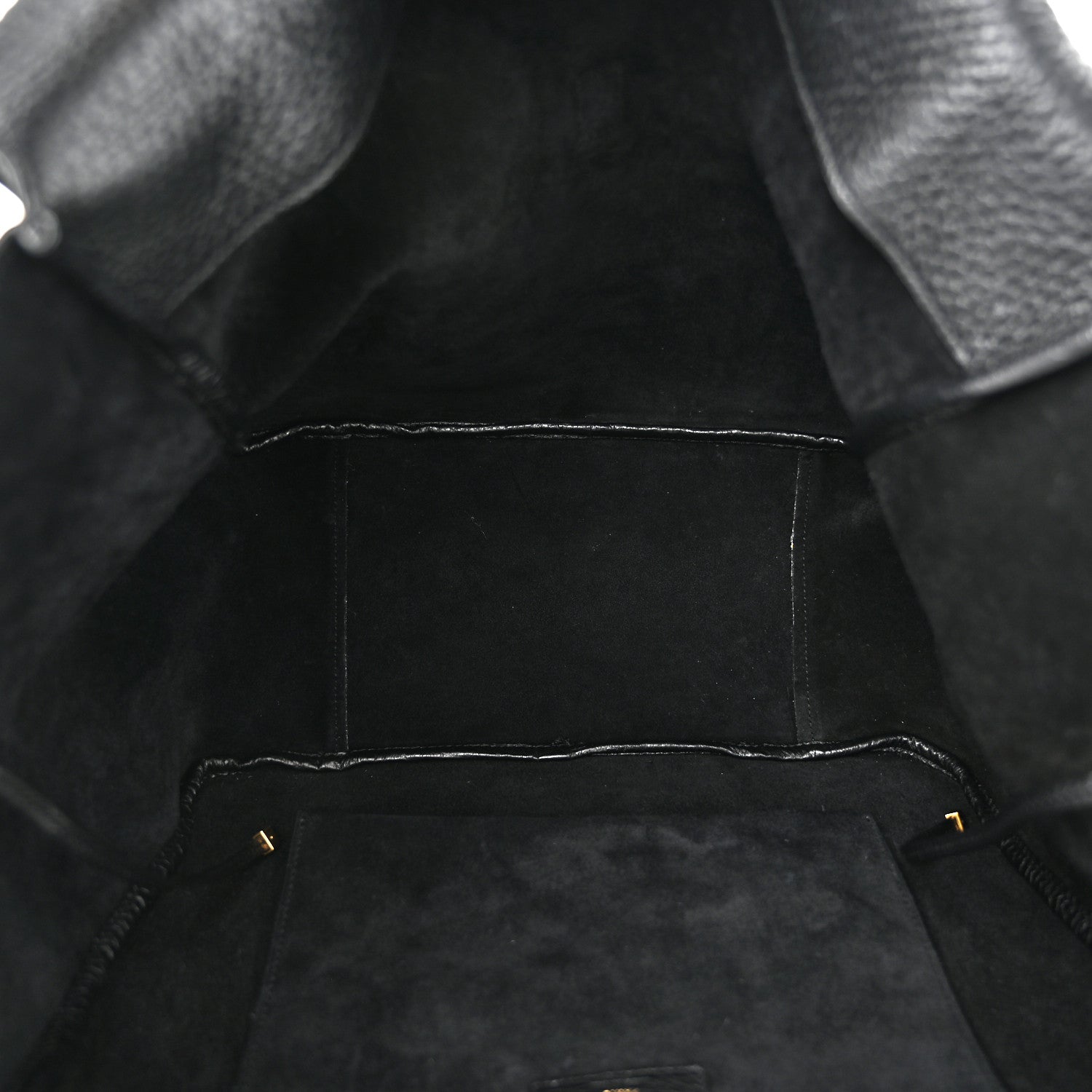 Saint Laurent Grained Deerskin Bea Tote Black 5 of 10