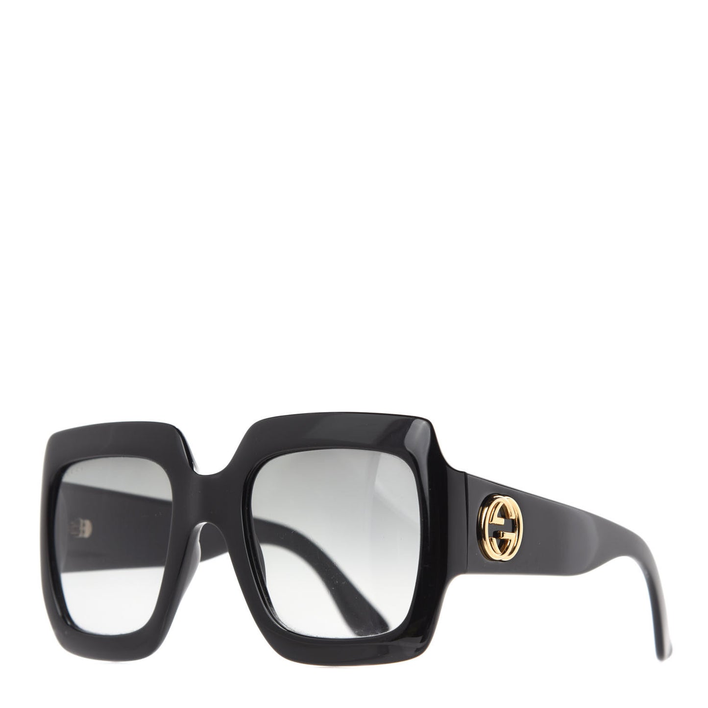 Acetate Square Frame Sunglasses GG0053S Black