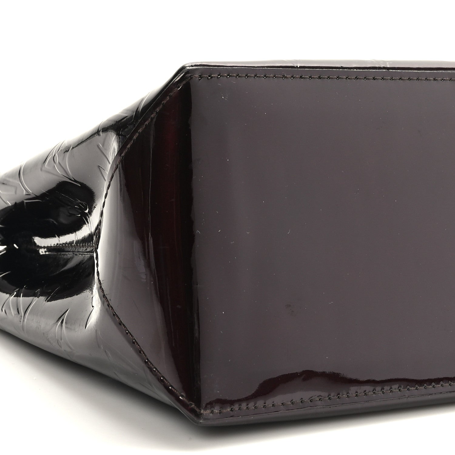 Louis Vuitton Vernis Wilshire PM Amarante 7 of 8
