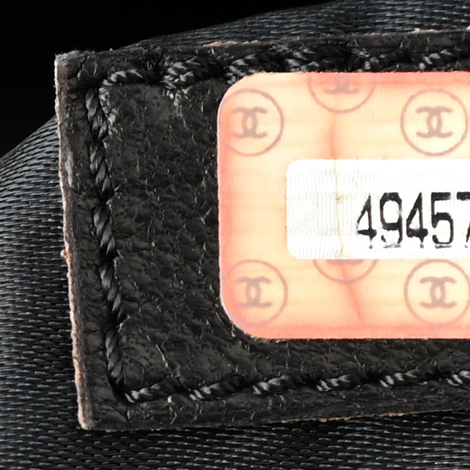 Chanel Lambskin CC Tassel Shoulder Bag Black 6 of 10