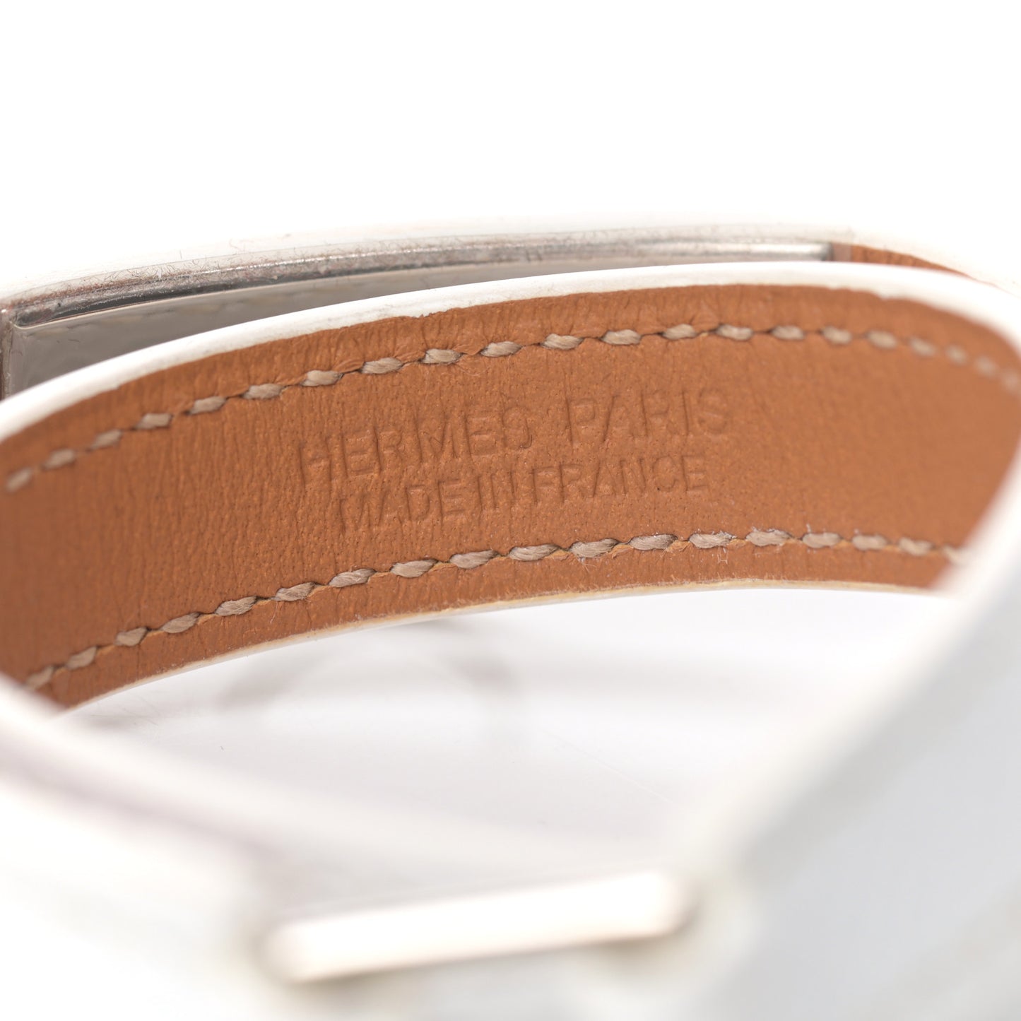 Epsom Rivale Double Tour Bracelet XS White