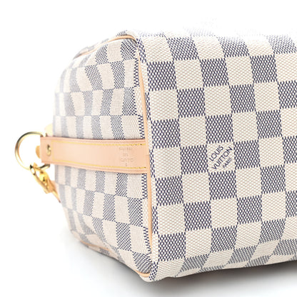 Louis Vuitton Damier Azur Speedy Bandouliere 25 7 of 8