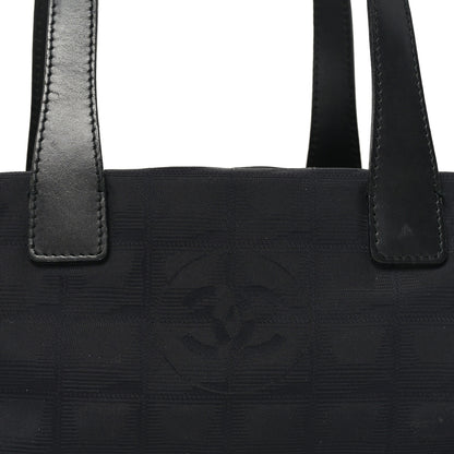 Chanel Nylon Travel Bowler Black 8 of 10