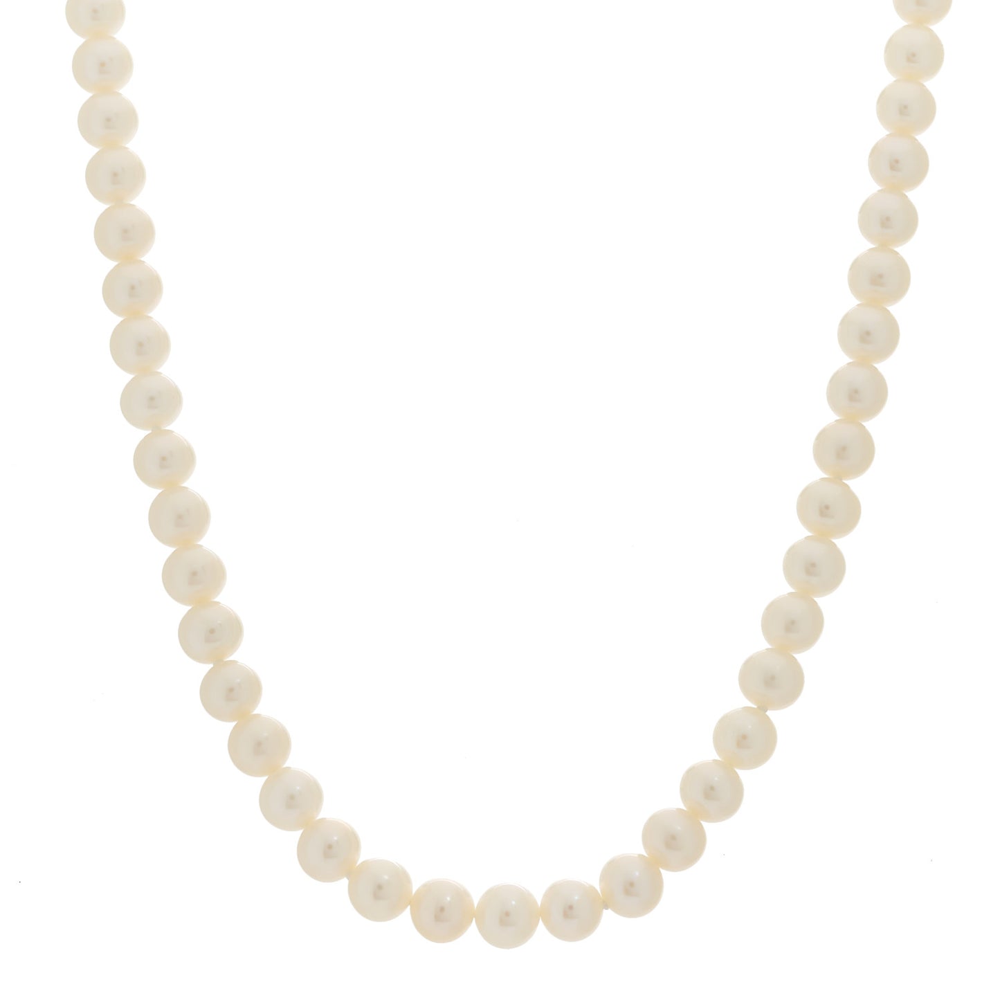 Sterling Silver Freshwater Cultured Pearl 6-7mm Ziegfeld Necklace