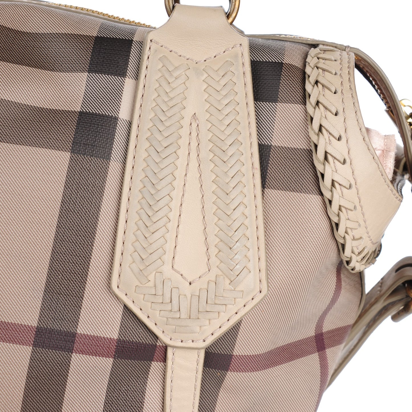 Smoked Check Medium Ellers Tote Trench