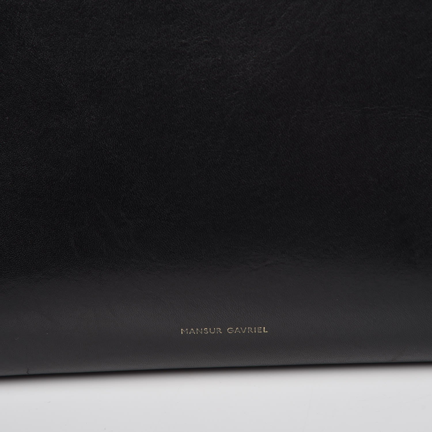 Mansur Gavriel Smooth Calfskin Large Shopping Tote Black 7 of 19