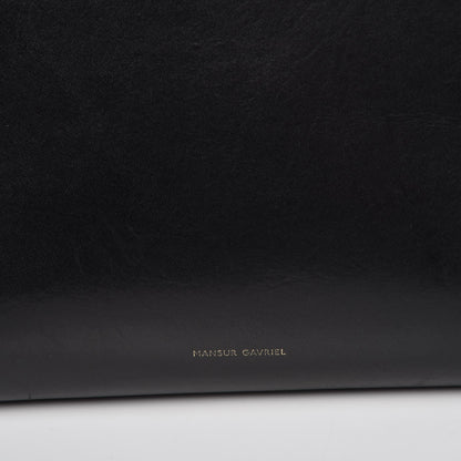 Mansur Gavriel Smooth Calfskin Large Shopping Tote Black 7 of 19