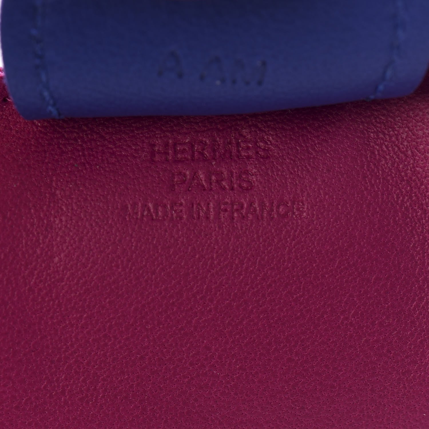 Hermes Milo Lambskin Grigri Rodeo Horse Bag Charm MM Rose Pourpre Malachite Bleu Electrique 3 of 5