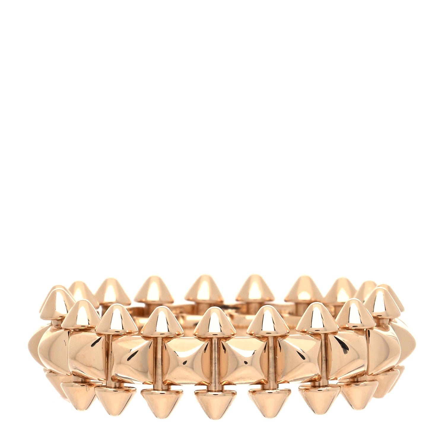 Cartier 18K Pink Gold SM Clash De Cartier Ring 62 10 1 of 6