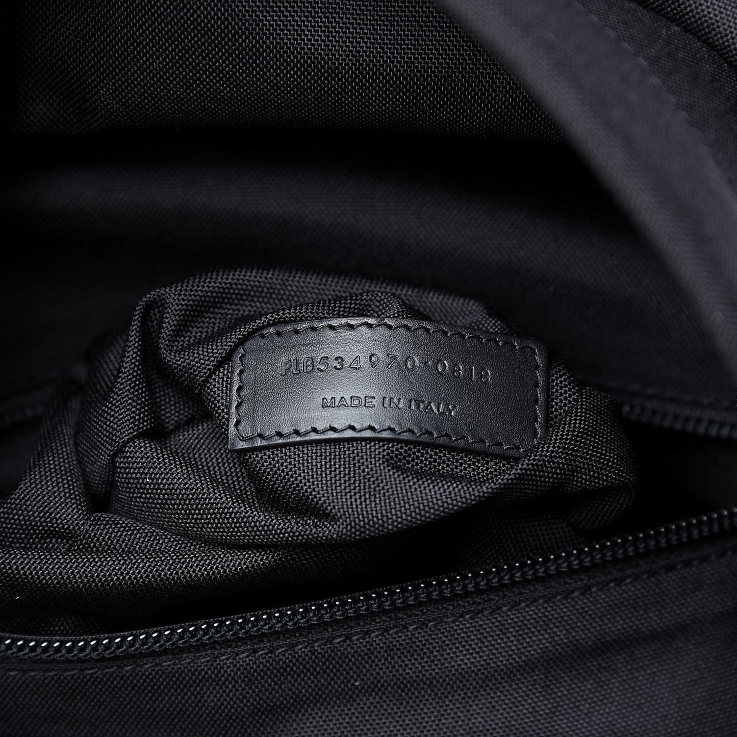Canvas Nylon Giant City Backpack Black