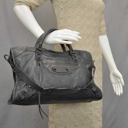Balenciaga Agneau City Anthracite 2 of 12