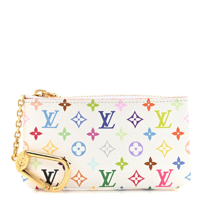 Louis Vuitton LV X TM Monogram Multicolor Key Pouch White 1 of 7
