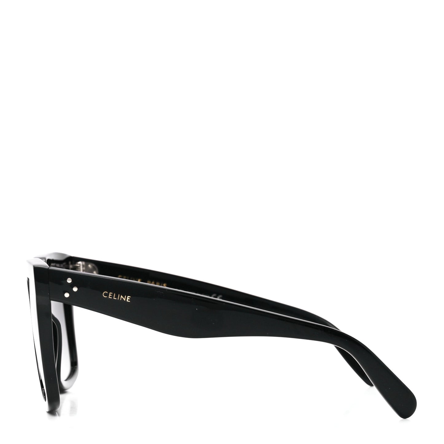 Acetate Polarized Oversized Sunglasses CL4055IN Black