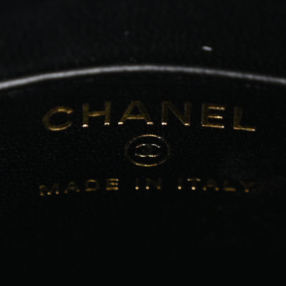 Chanel Tweed Quilted Mini Clutch With Chain Black White 15 of 31