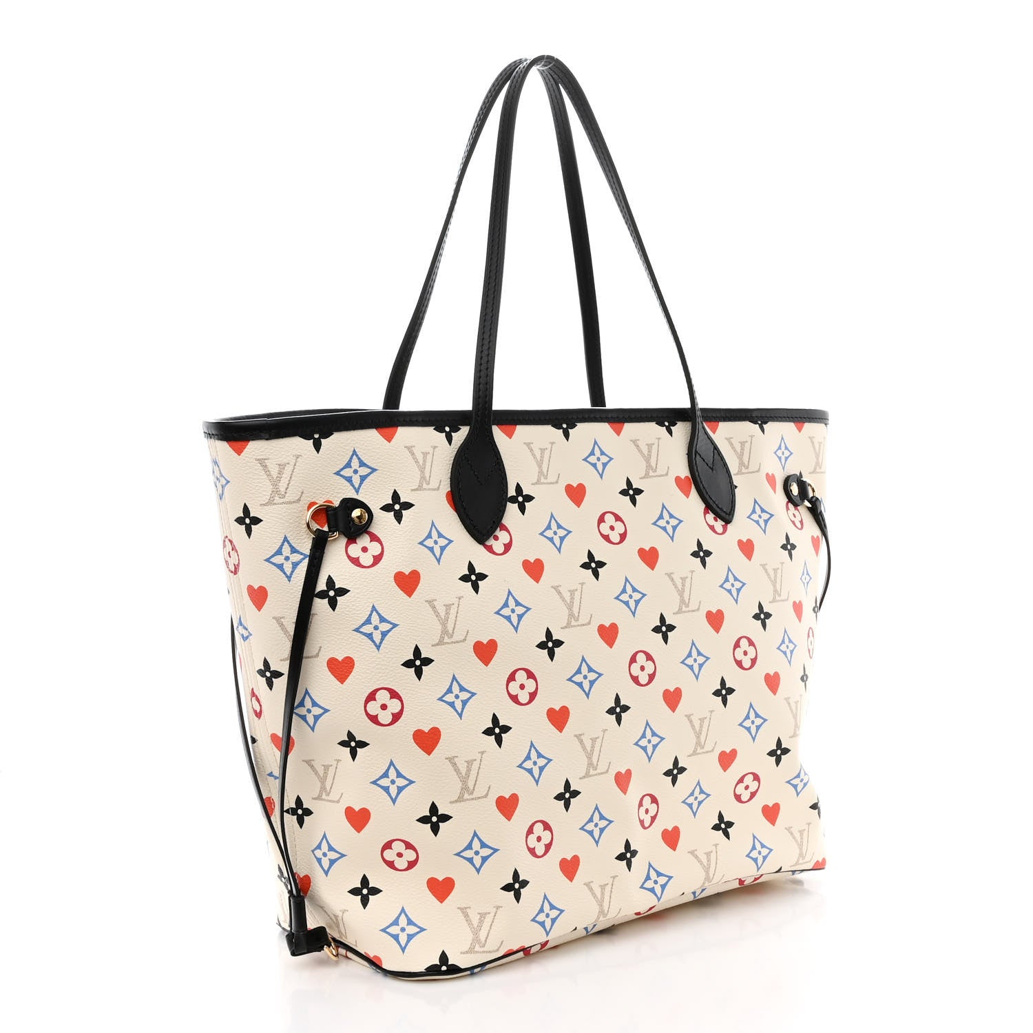 Louis Vuitton Game On Neverfull MM White 4 of 12