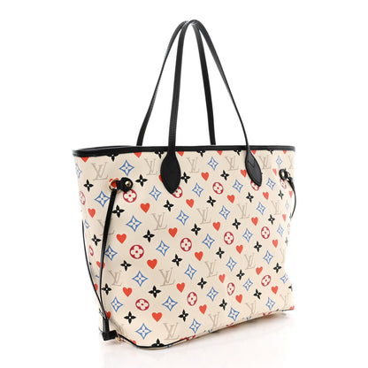 Louis Vuitton Game On Neverfull MM White 4 of 12