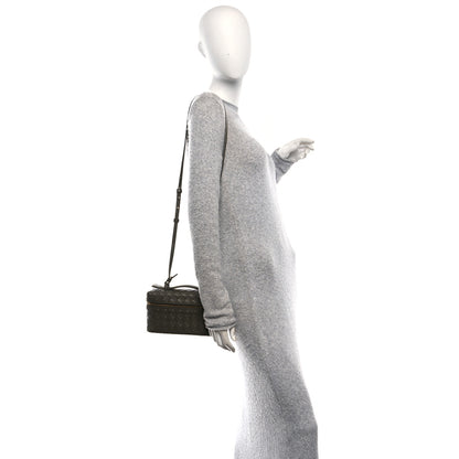 Bottega Veneta Calfskin Intrecciato Bang Bang Vanity Case Kaki 2 of 11