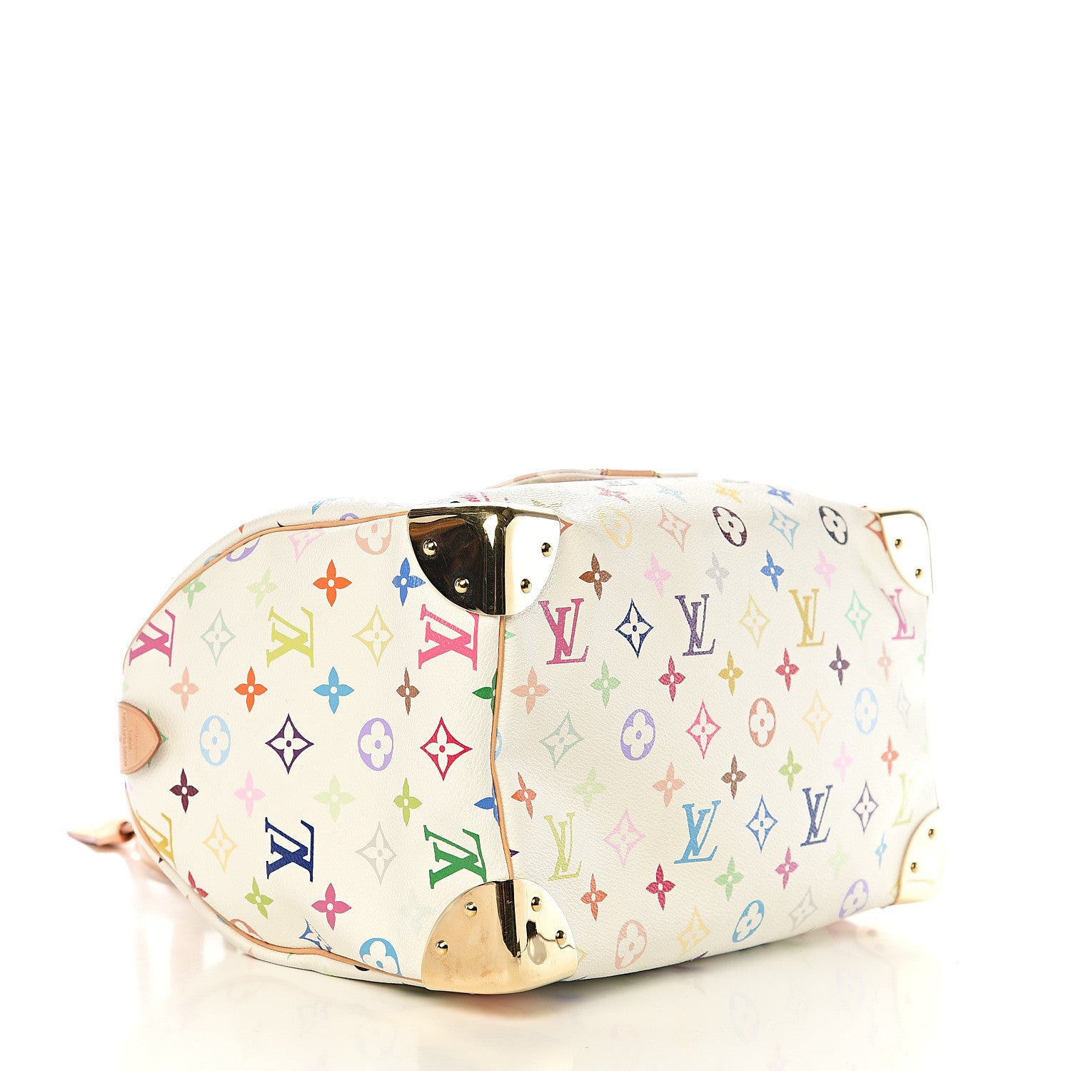 Louis Vuitton Monogram Multicolor Speedy 30 White 3 of 8