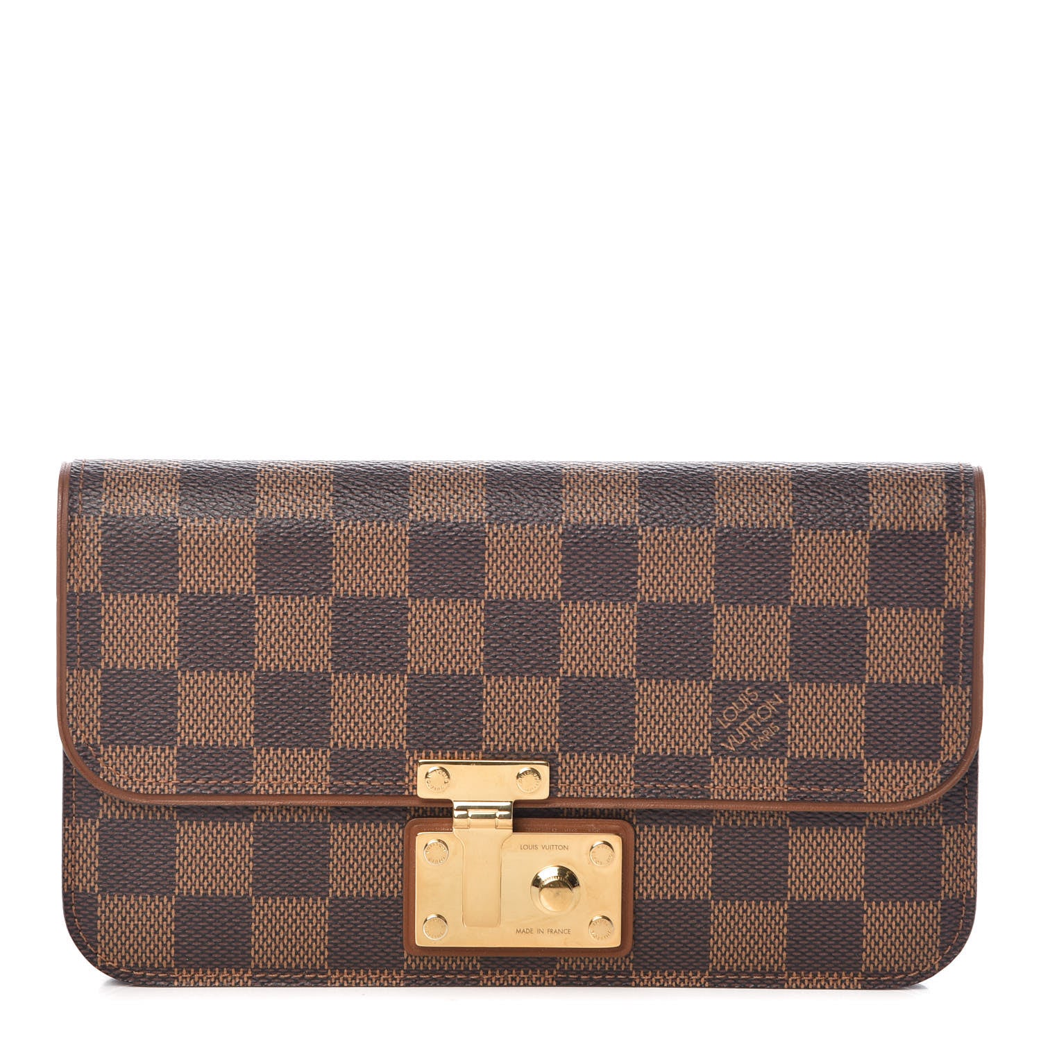 Louis Vuitton Damier Ebene Ascot Wallet 1 of 8