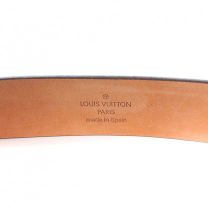 Louis Vuitton Monogram Belt w Silver Buckle 90 36 4 of 6