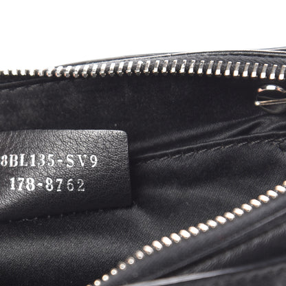 Fendi Shiny Nappa Crystal Croc Tail Mini By The Way Boston Bag Black Smoky Quartz 8 of 12