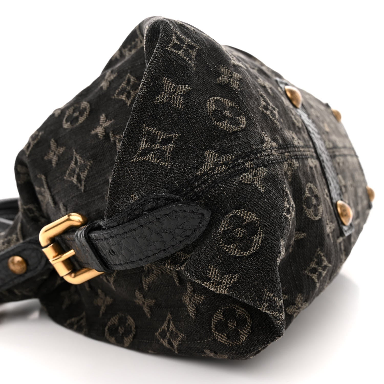 Louis Vuitton Denim Neo Cabby MM Black 8 of 22