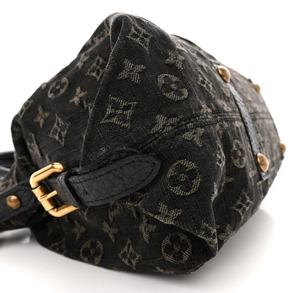 Louis Vuitton Denim Neo Cabby MM Black 8 of 22