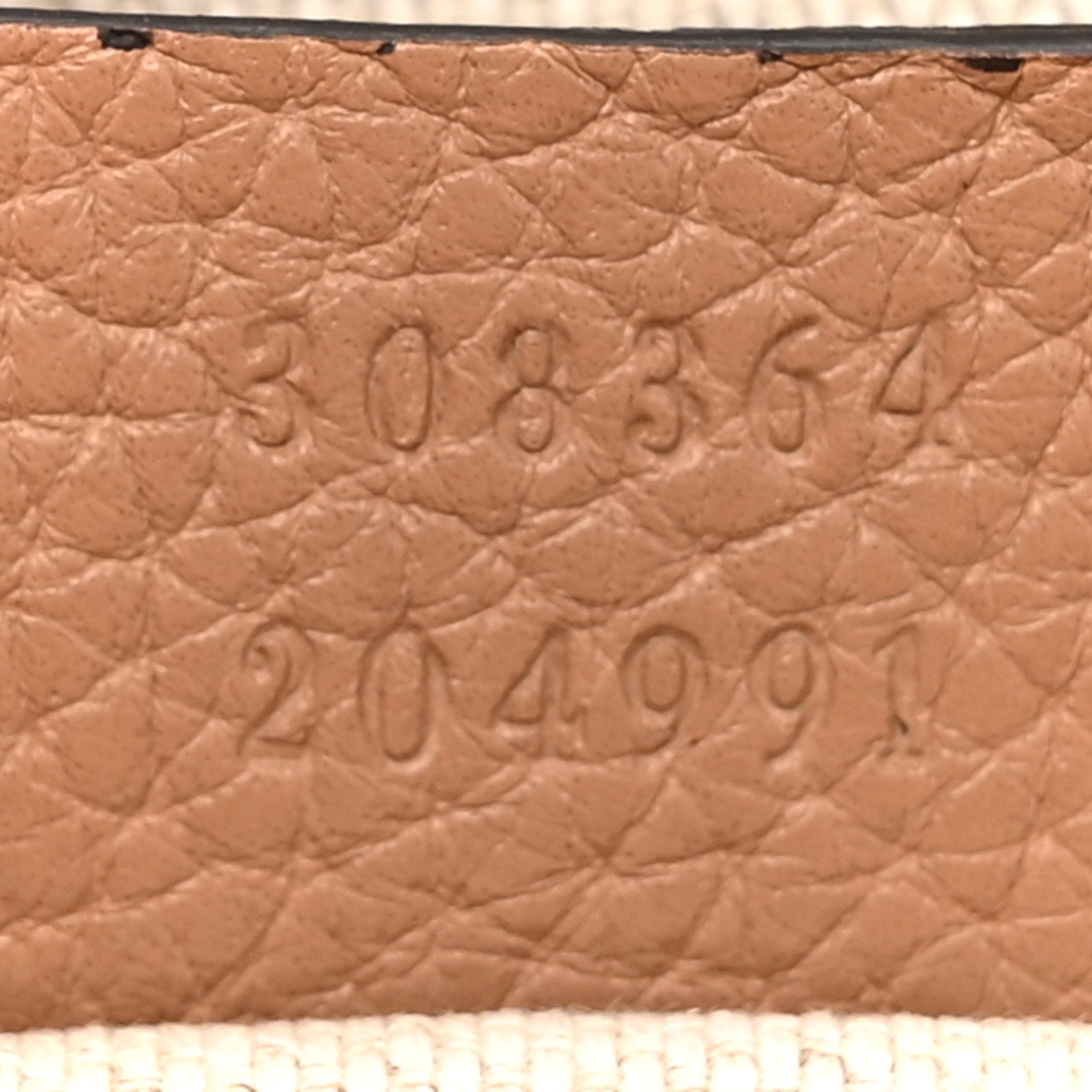 Gucci Pebbled Calfskin Small Soho Disco Bag Rose Beige 6 of 12