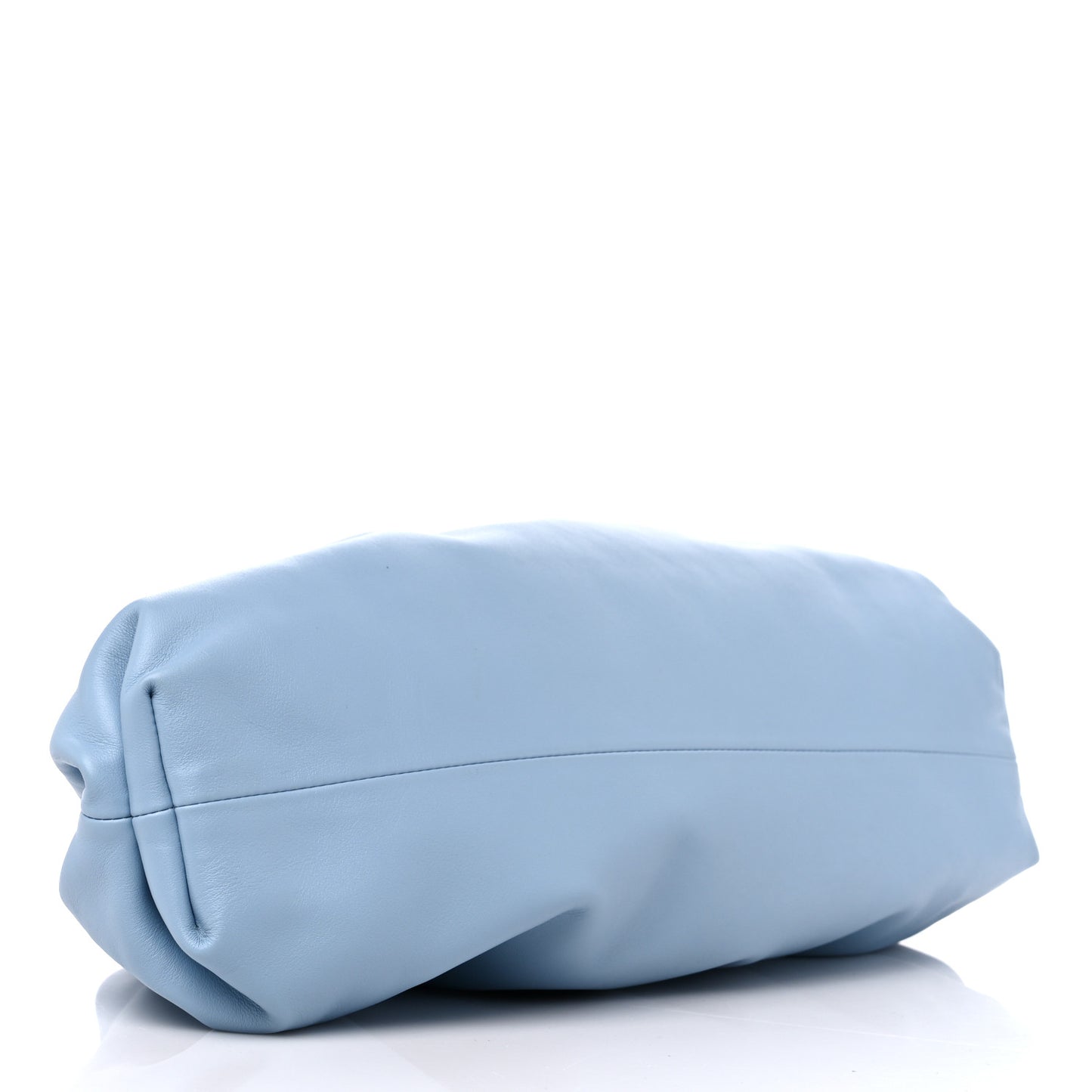 Smooth Butter Calf The Pouch Oversized Clutch Ice