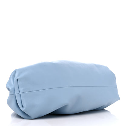 Bottega Veneta Smooth Butter Calf The Pouch Oversized Clutch Ice 4 of 10