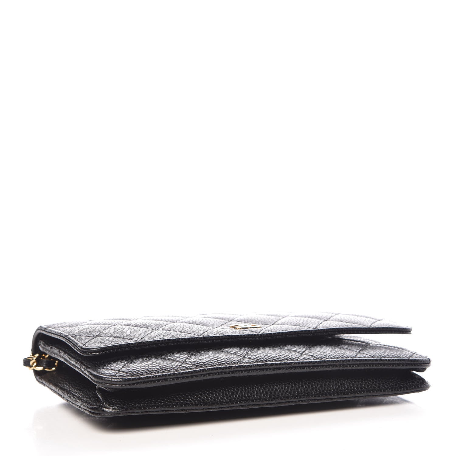 Chanel Caviar Quilted Wallet On Chain WOC Black 4 of 15