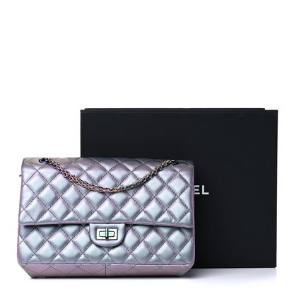 Chanel Iridescent Lambskin Quilted 2.55 Reissue 226 Flap Light Purple 12 of 12