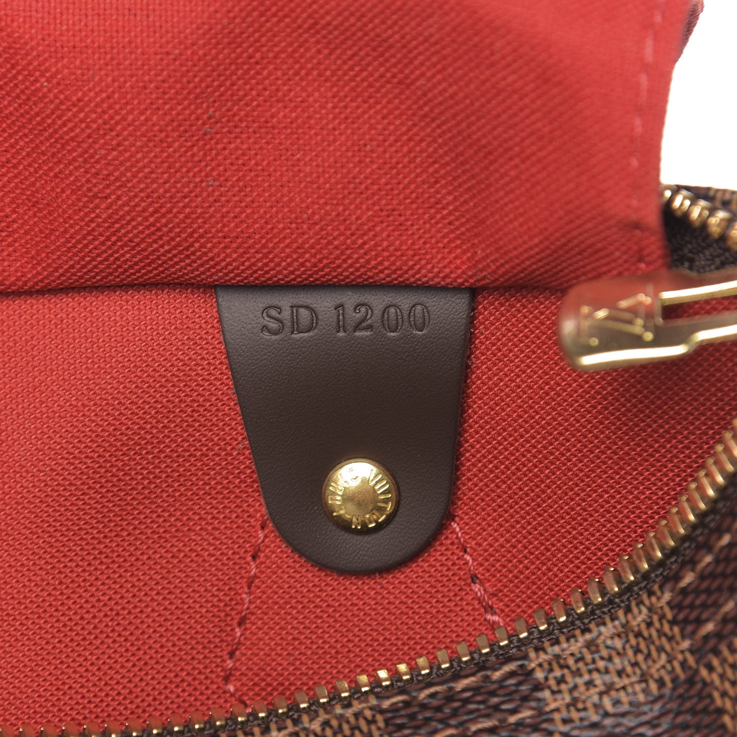 Louis Vuitton Damier Ebene Speedy Bandouliere 25 6 of 12