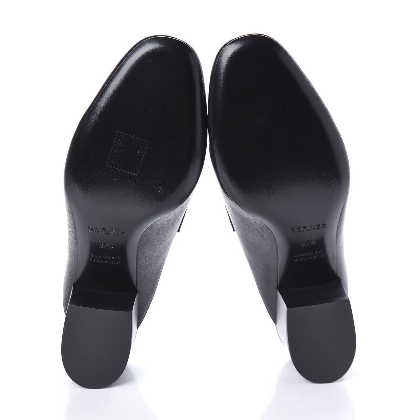 Goatskin Paradis Mules 37.5 Black