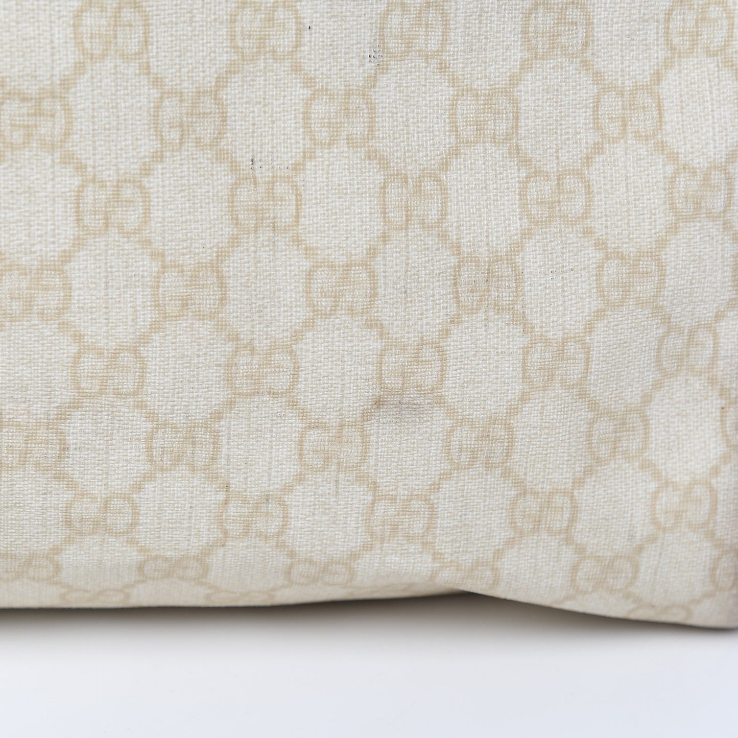GG Plus Monogram Web Stripe Large Carry On Duffle Tan