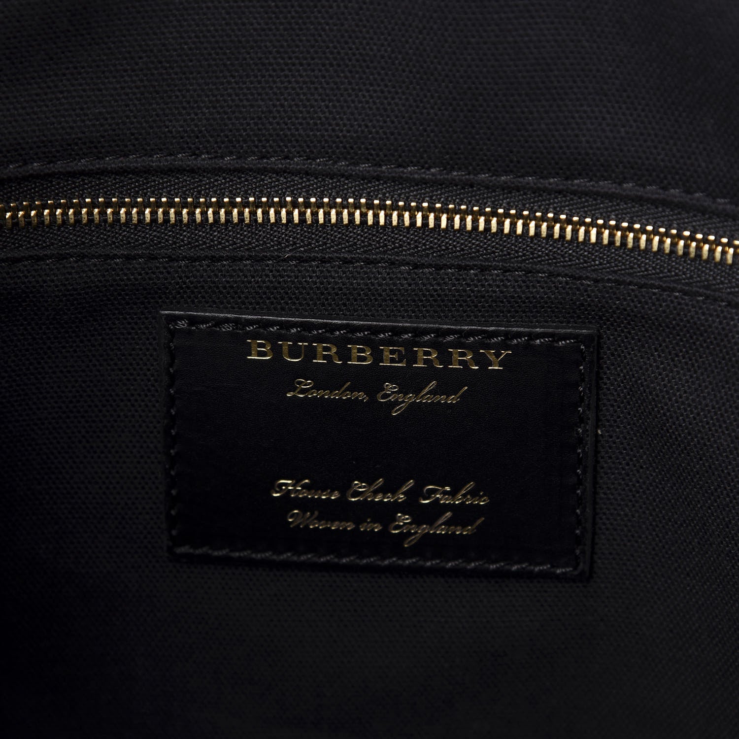 Burberry Derby Calfskin House Check Medium Welburn Tote Mahogany Red 8 of 10