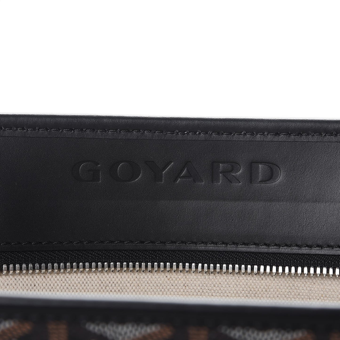 Goyardine Marquises Tote Black