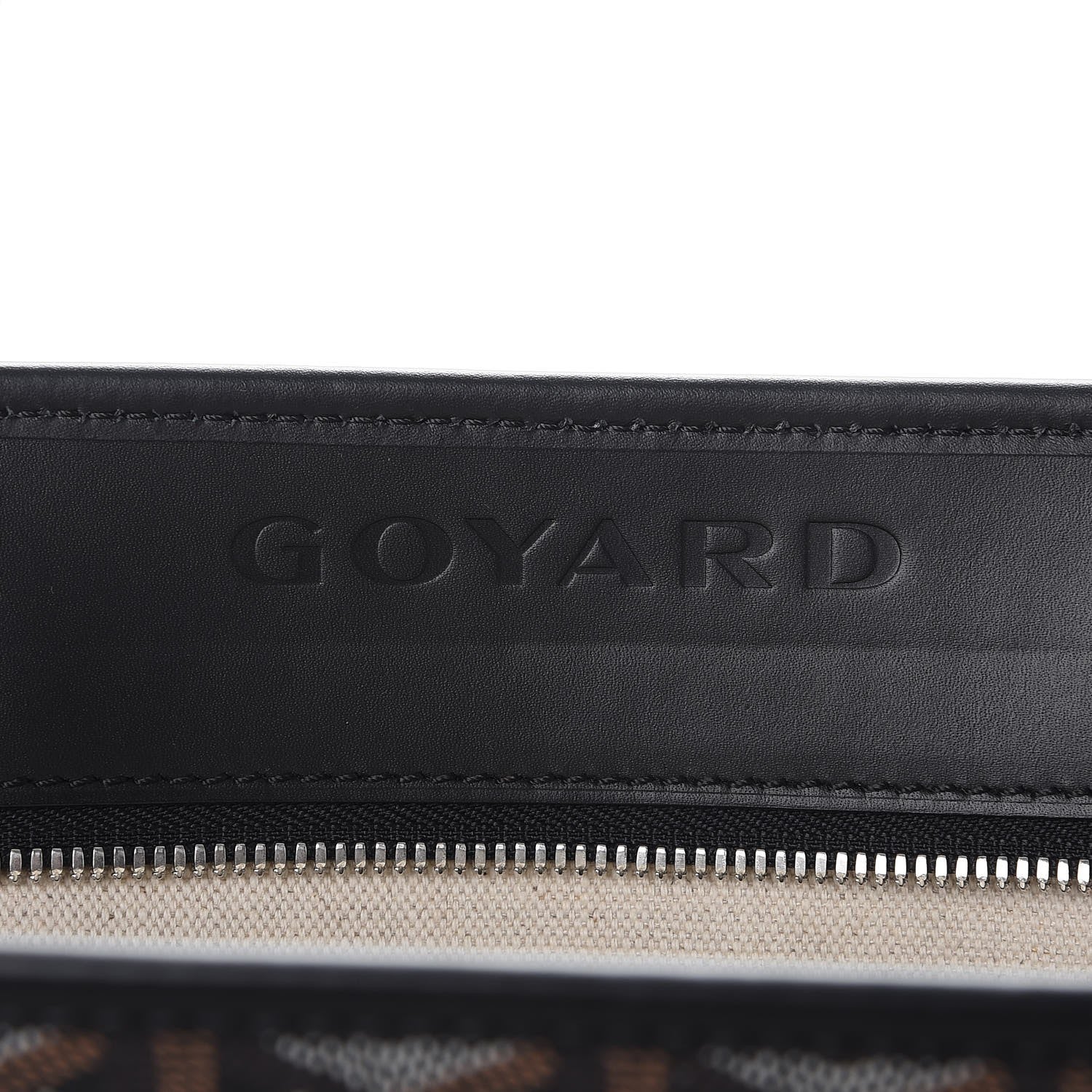 Goyard Goyardine Marquises Tote Black 6 of 7