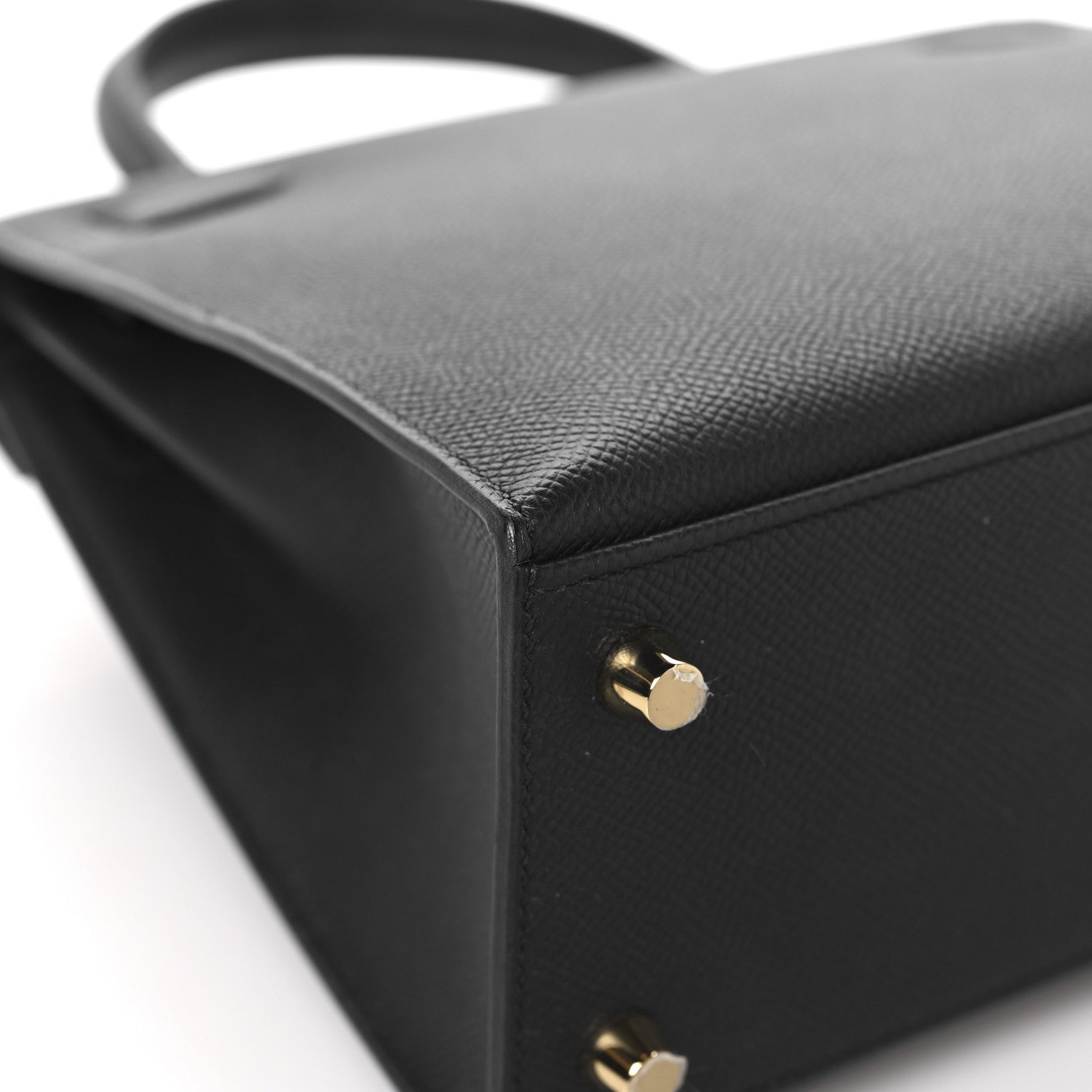 Hermes Epsom Kelly Sellier 25 Black 11 of 14