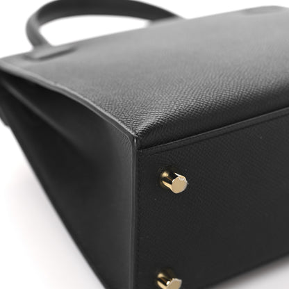 Hermes Epsom Kelly Sellier 25 Black 11 of 14