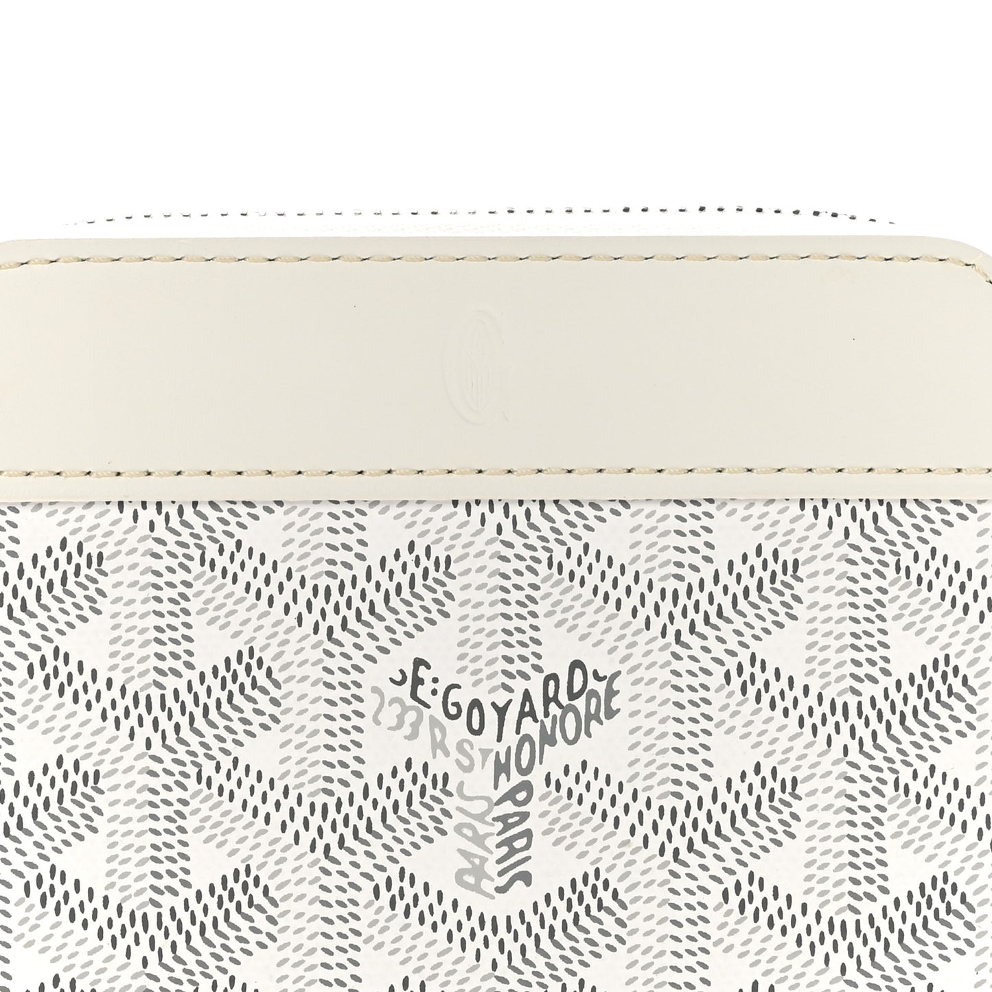 Goyardine Matignon PM Wallet White