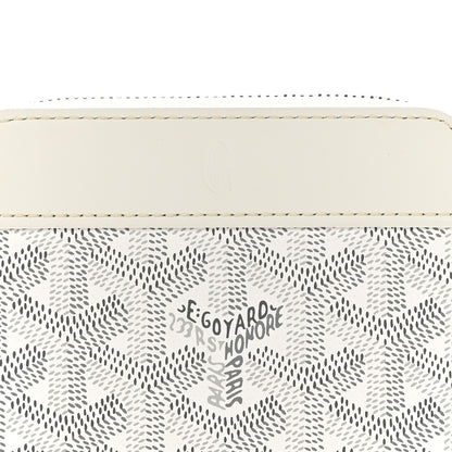 Goyard Goyardine Matignon PM Wallet White 8 of 9
