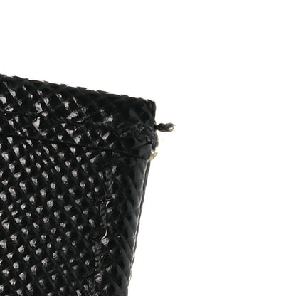 Prada Saffiano Metal Large Wallet Black 8 of 9