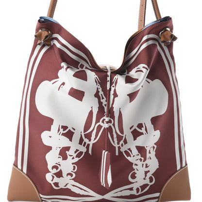 Hermes Silk Swift Brides De Gala Tattoo Silky City 33 Bag Gold Rouge H 9 of 9