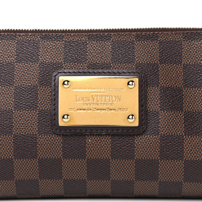 Louis Vuitton Damier Ebene Eva Clutch 8 of 13