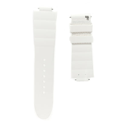 Hermes Rubber 36mm Large Cut Single Tour Band White 1 of 5