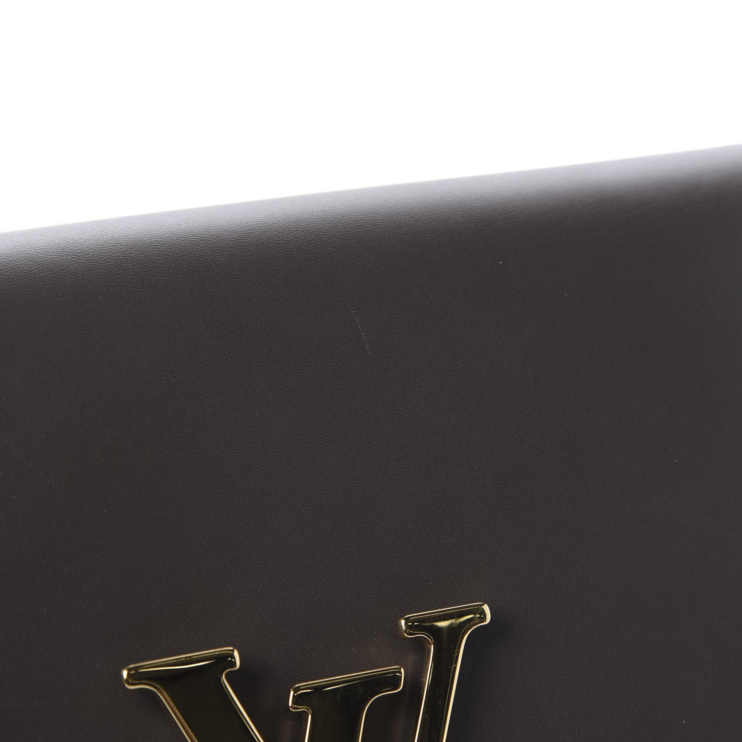 Calfskin Chain Louise GM Granit