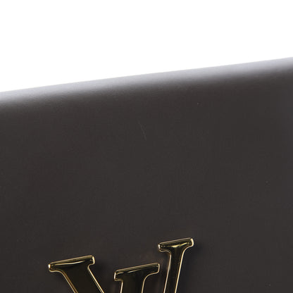 Louis Vuitton Calfskin Chain Louise GM Granit 8 of 10