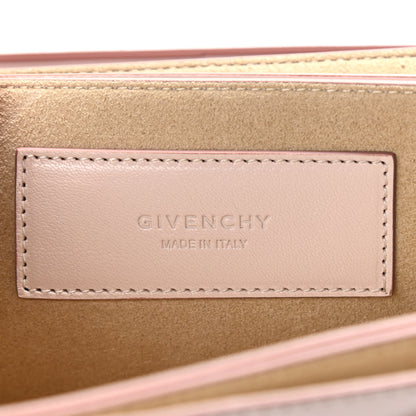 Givenchy Goatskin Quilted Small GV3 Shoulder Bag Pale Pink 6 of 10